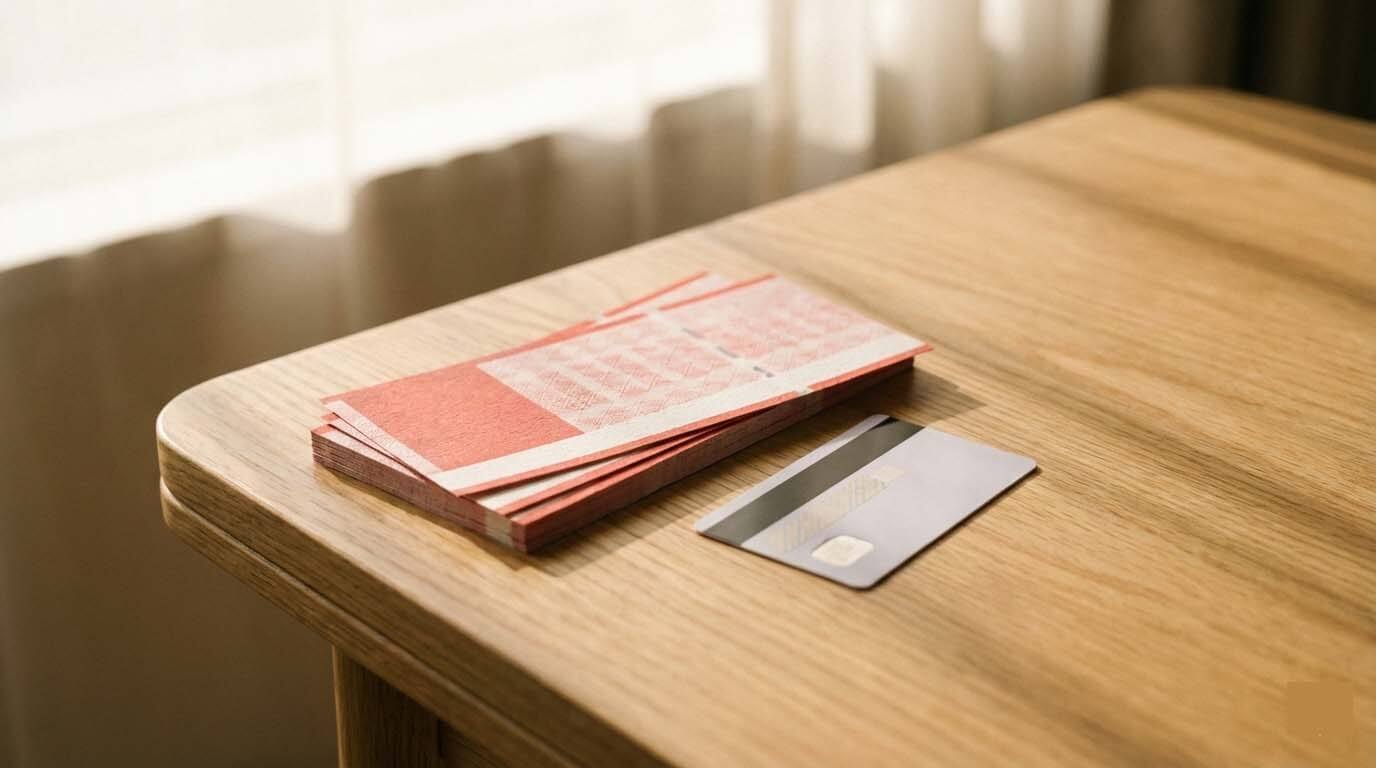 台中新光三越實體禮券與餘額代卡收購示意圖